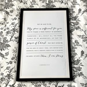 Bible verse wall art